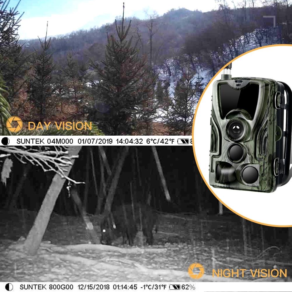 Waterproof 3G Hunting Trail Camera With Night Vision And 120 Degree Pir Angle