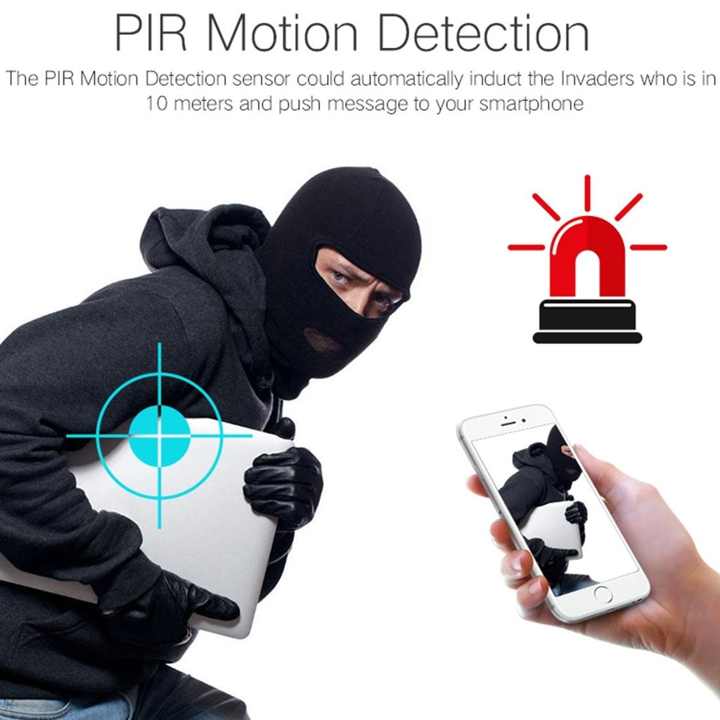 1080P Hd Solar Wifi Camera With Motion Detection & Night Vision - Maple Leaf Pattern