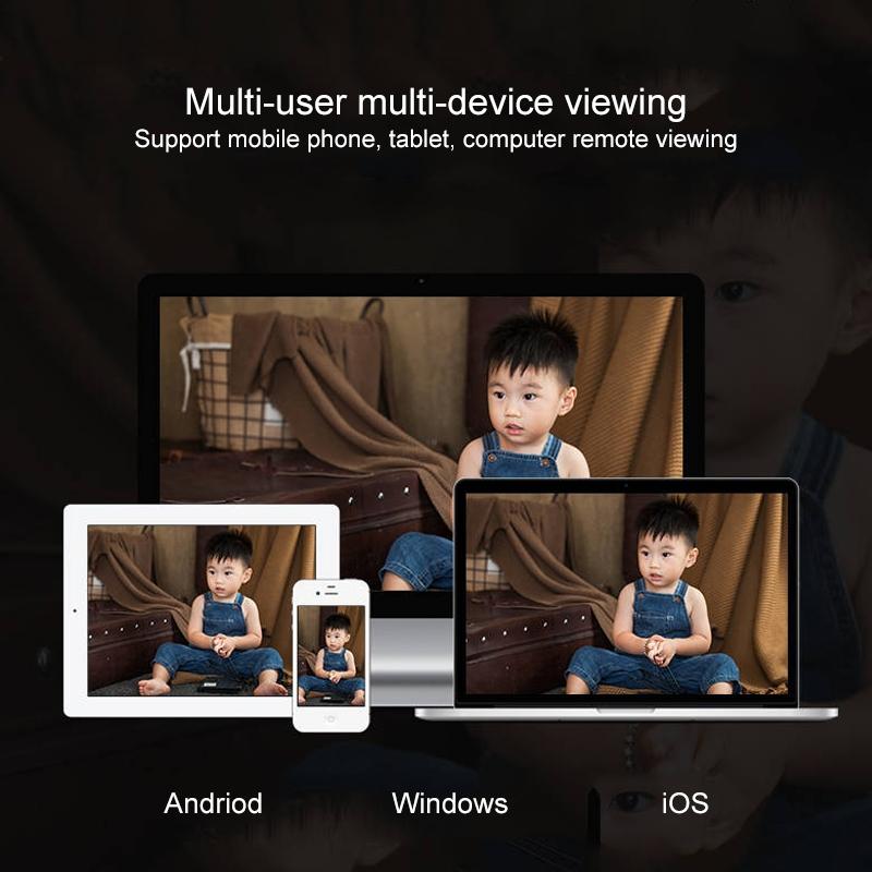 Smart Wifi Camera With Night Vision - 1080P Remote Control