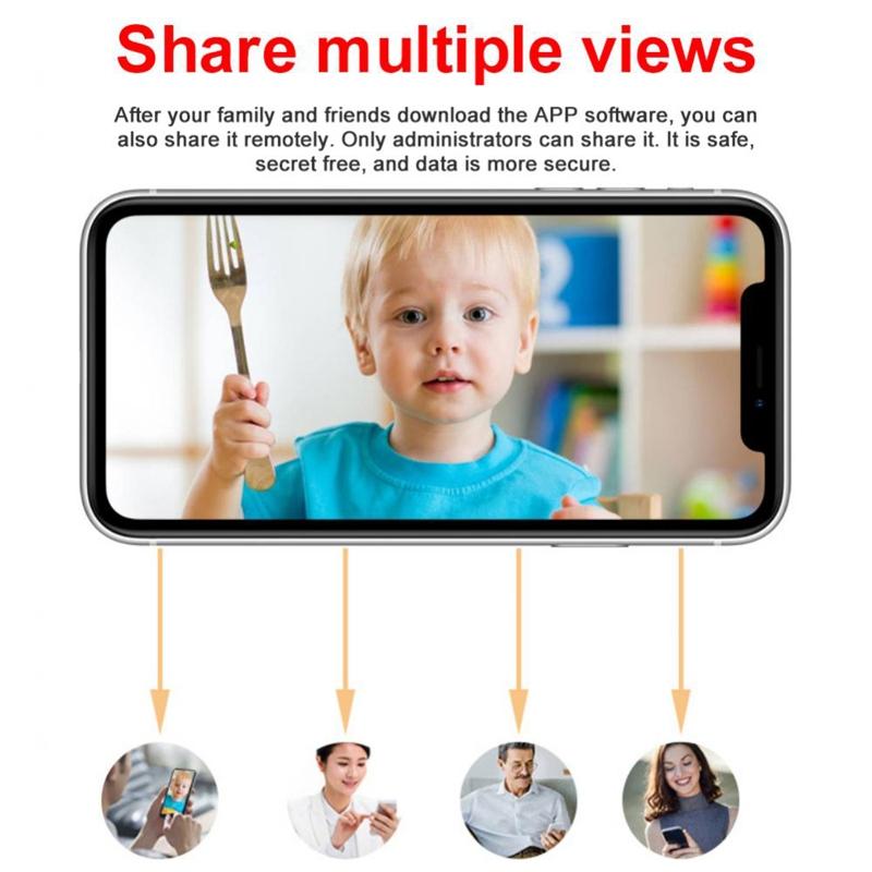 Smart Wifi Hd 1080P Wireless Network Camera - Monitoring