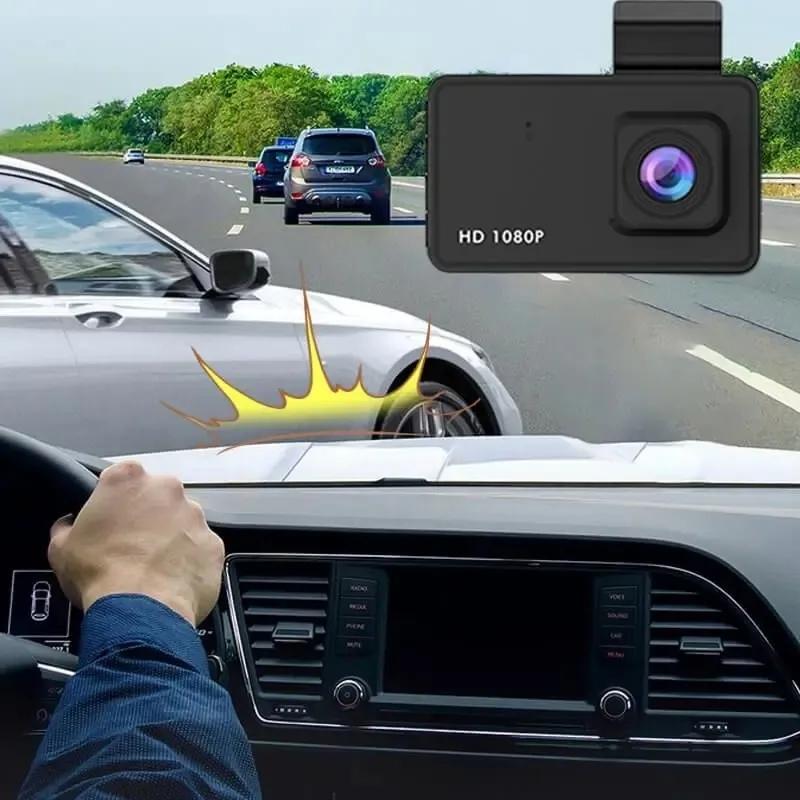 1080p Hd Single Driving Recorder - 3 Inch Car