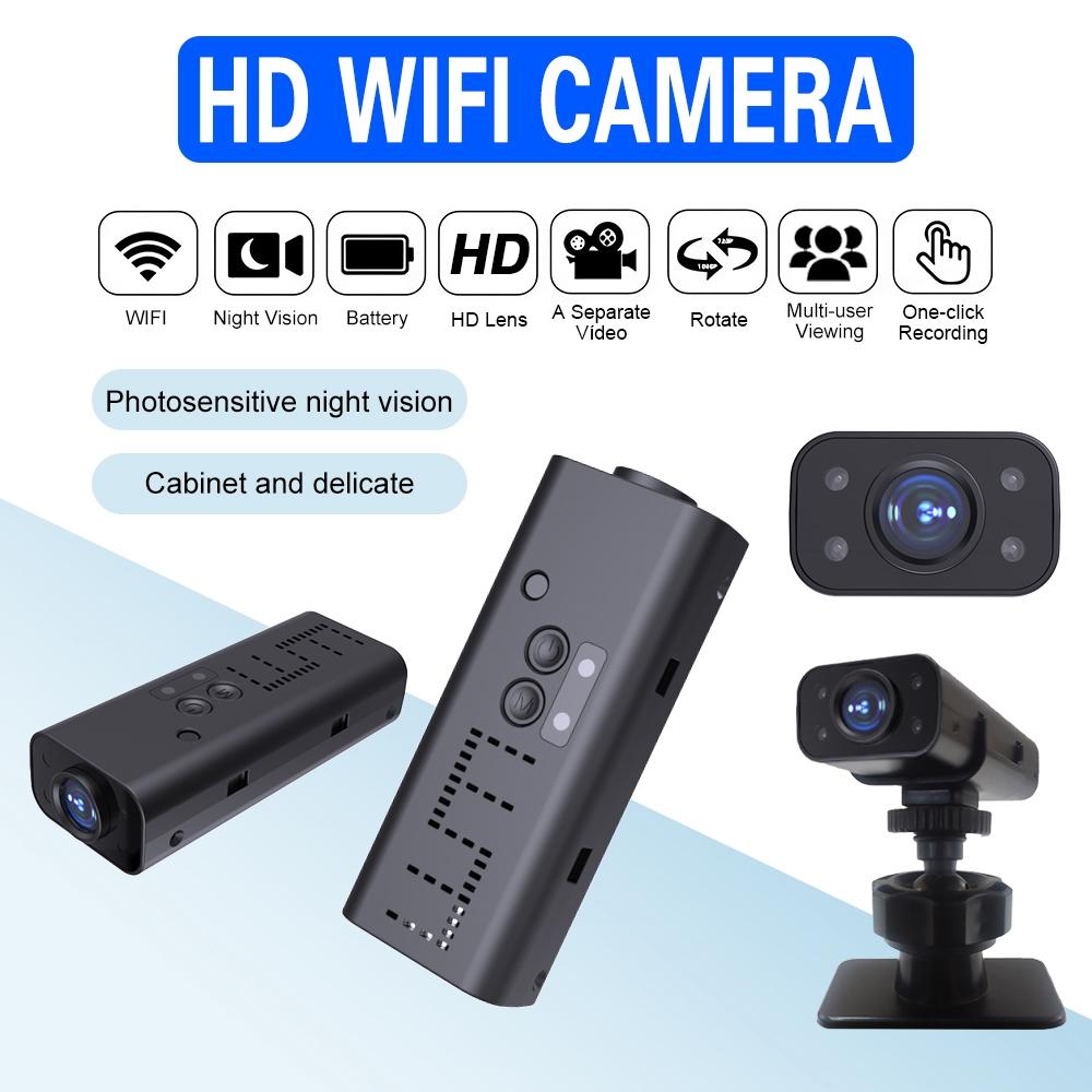 Smart Wifi Camera With Infrared Night Vision - 720P Black
