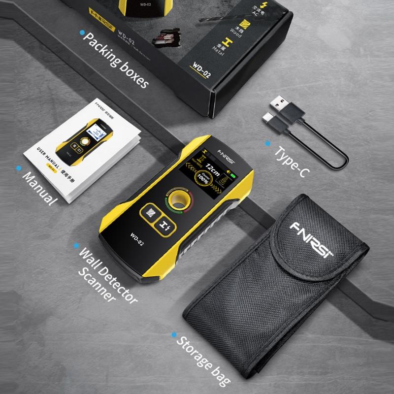 Wall Wire and Rebar Detector - Multifunctional