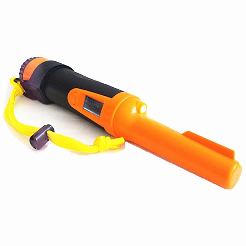 Waterproof Handheld Metal Detector with Lcd Display - Orange