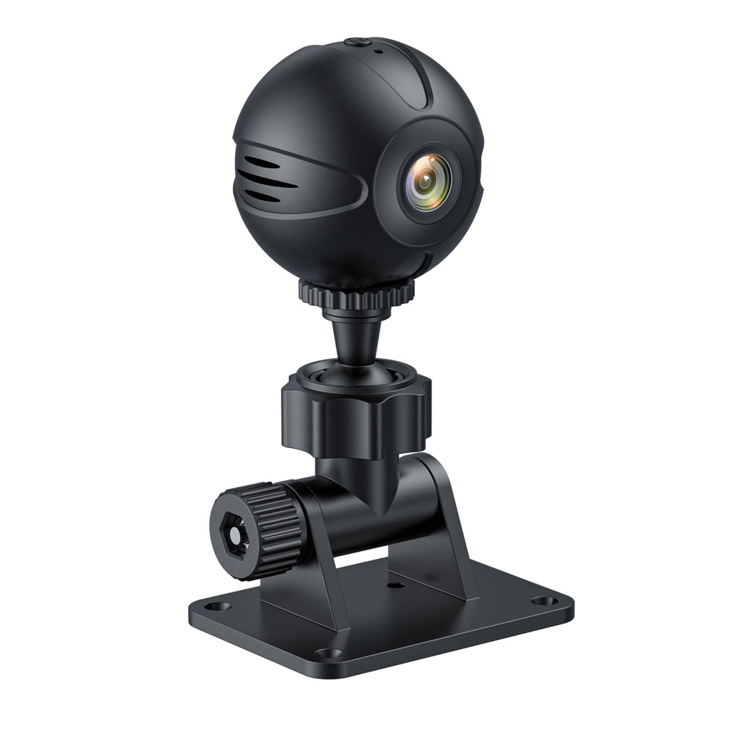 Mini Wifi Ip Camera With Night Vision And Motion Detection - Black