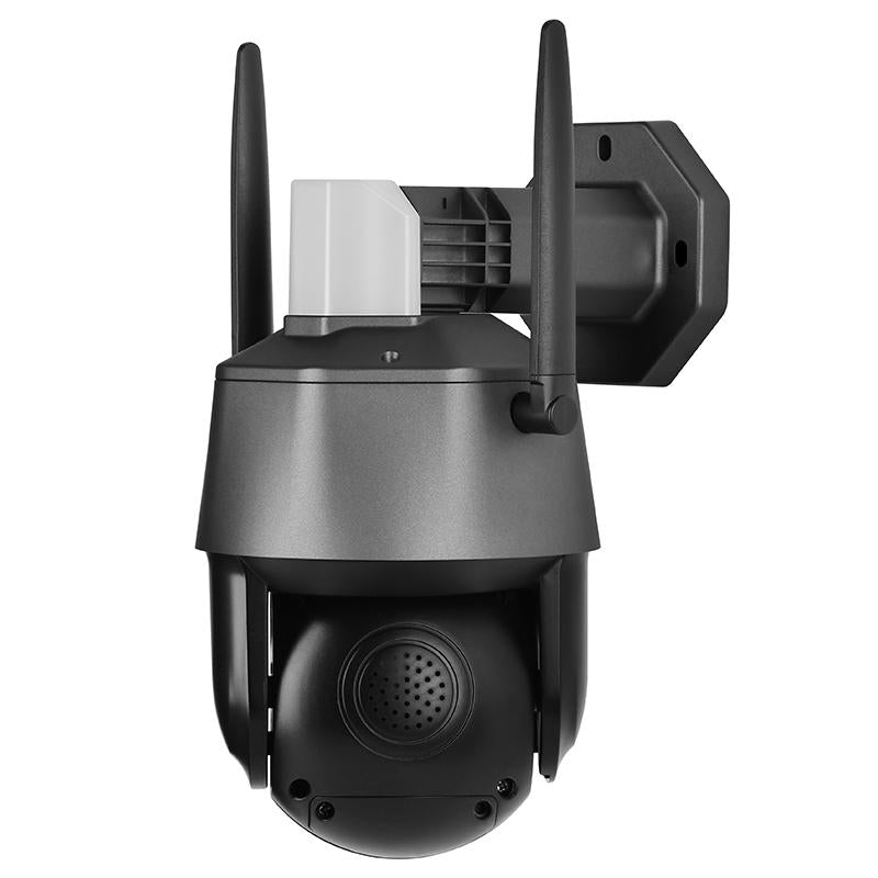 Wireless Wifi Laser Camera With Two-Way Voice & Mobile Monitoring - 5Mp Black