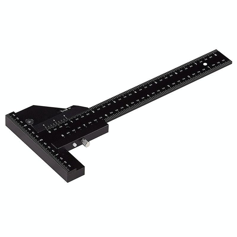 Multifunctional Aluminum Alloy Marking Ruler - t Type
