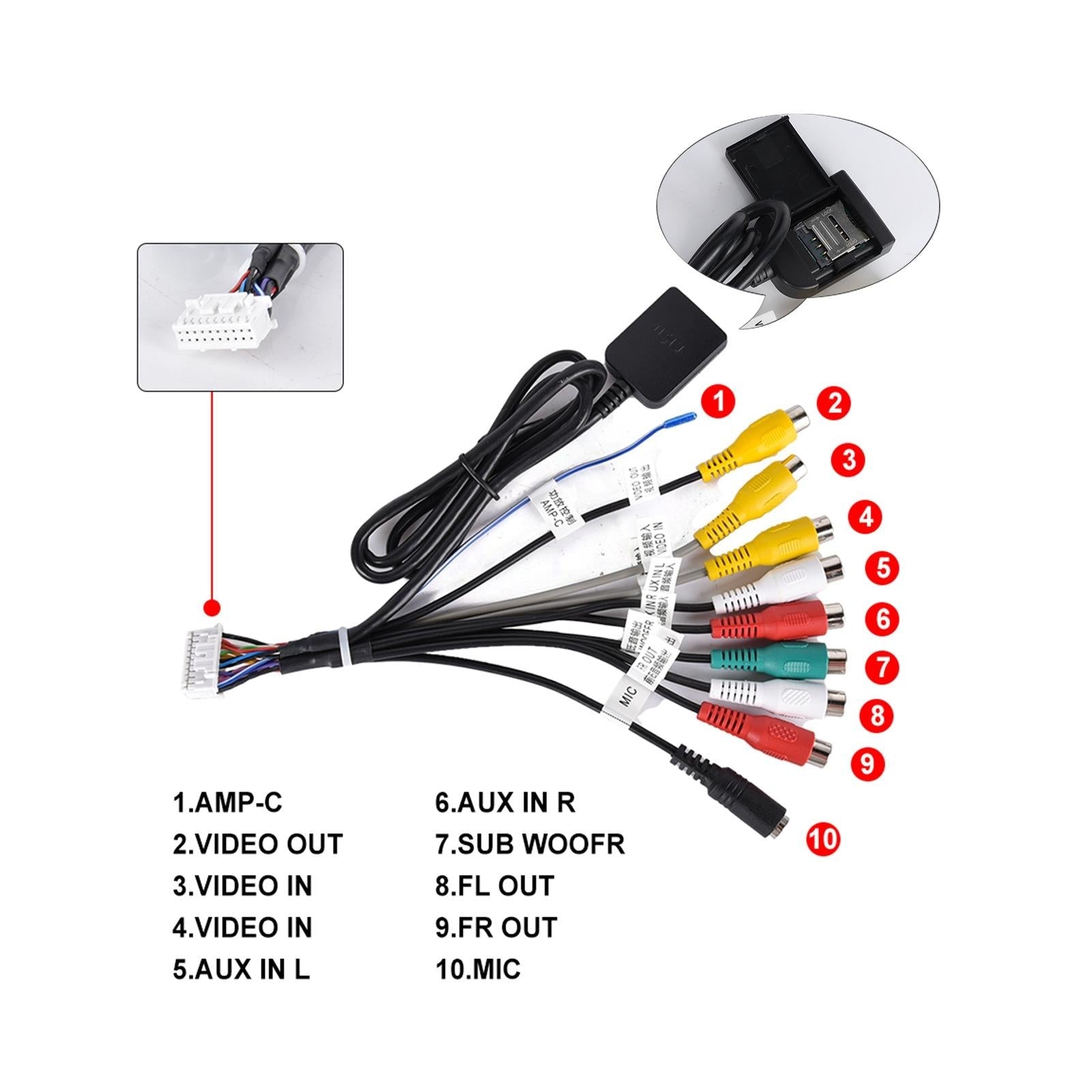 13.1 Inch Android Car Navigator - 4 + 64G - Universal Map - Carplay - Reverse Camera