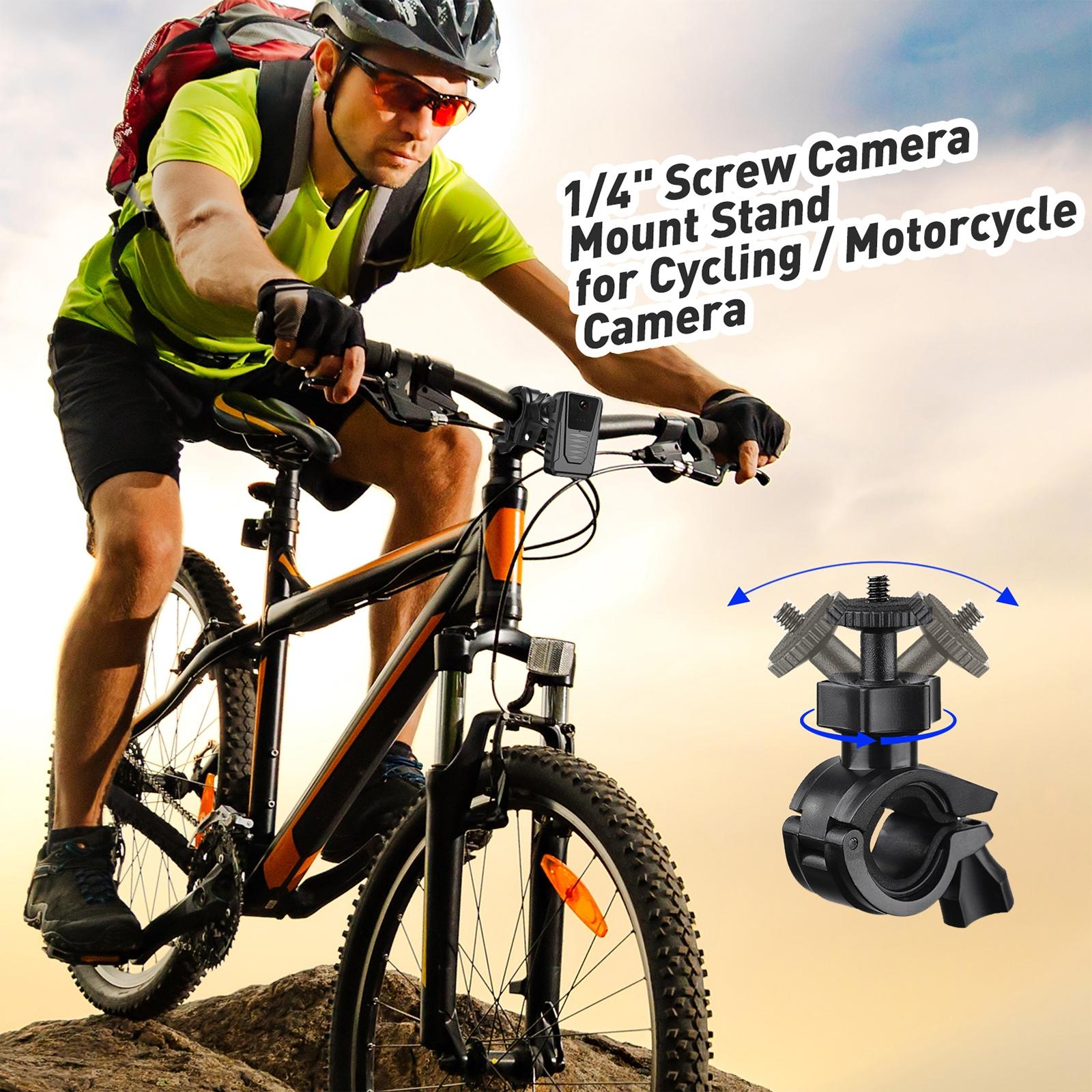 Portable Multifunctional Wearable Camera - 1080P Black