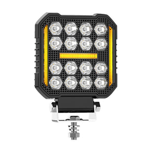 4 Inch Square Mixed Luminous Angel Eye Car Work Light
