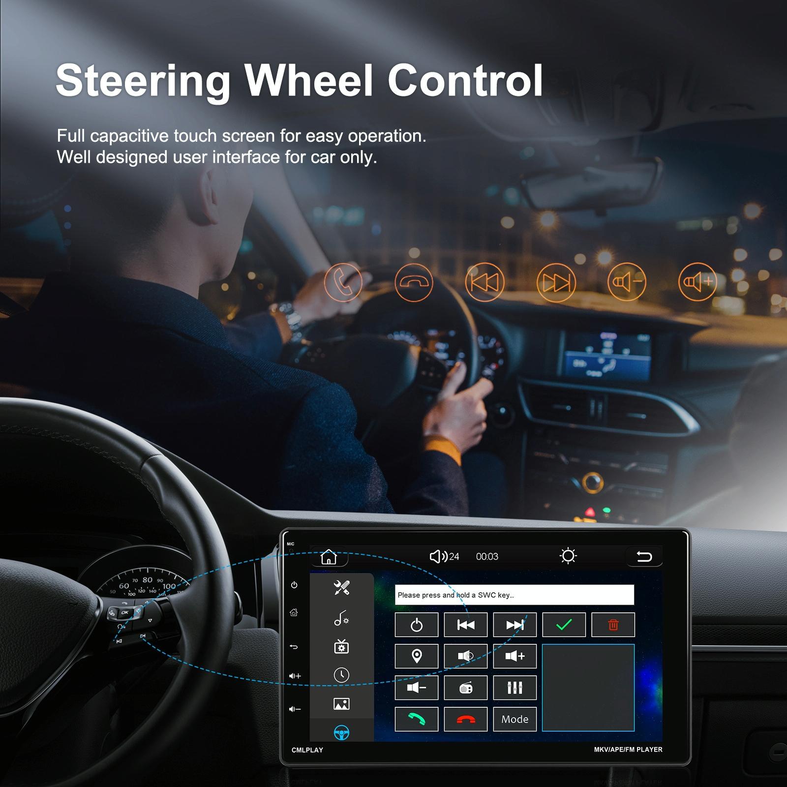 9 Inch Android Carplay Mp5 Player With Wireless Reversing Camera Standard