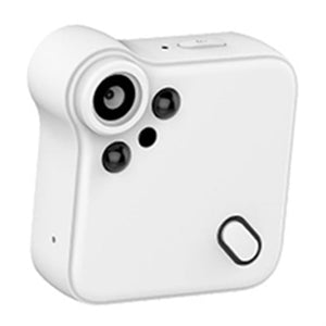 Wireless 1080P Ip Camera For Home Security And Surveillance - White