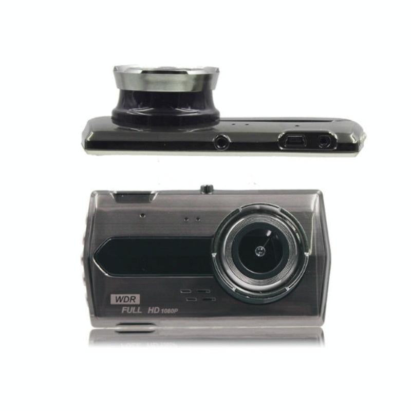 1080p Dual-lens Night Vision Driving Recorder with 4 Metal Shell