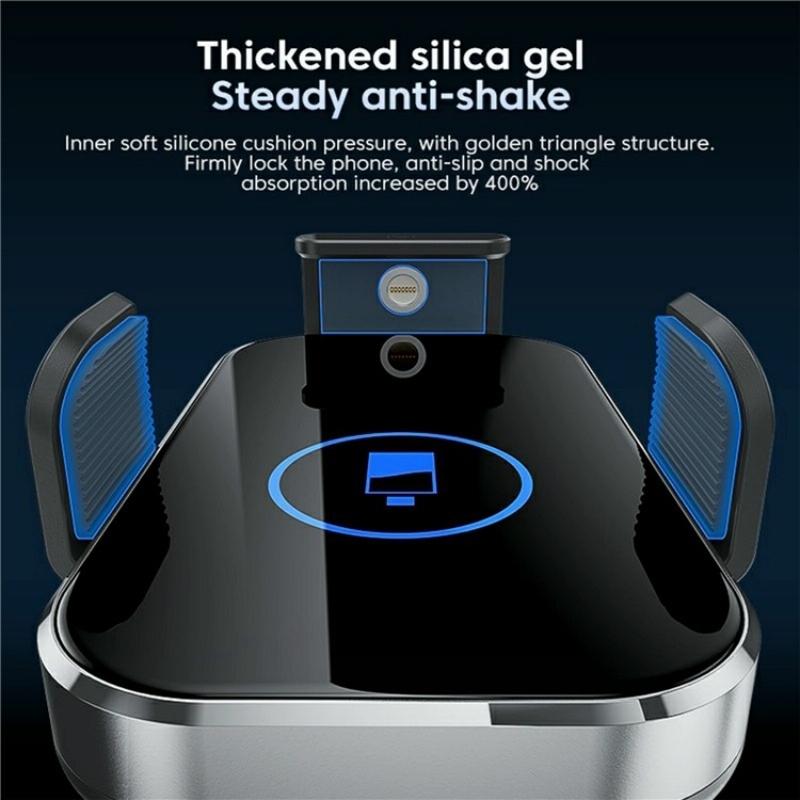 Intelligent Induction Wireless Car Charger - 66w High Power - Tarnish