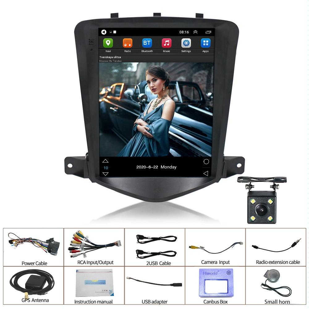 9.7 Inch Navigation System For Chevy Cruze - Standard + 4 Camera - 1 + 16G Standard + 4 Light Camera