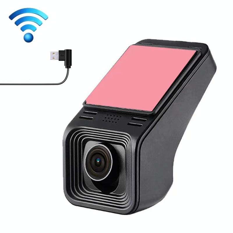 1080p Hd Car Recorder with Wifi for Parking Monitoring - Without Button + Usb Short Line