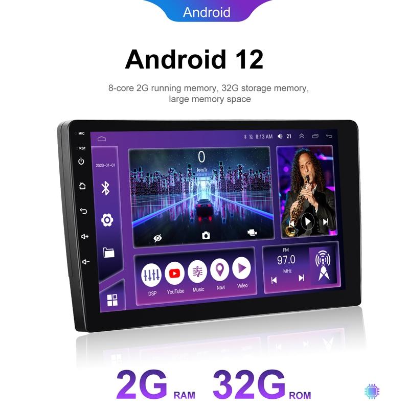9 Inch 8-Core Carplay Android Navigation Monitor 2 + 32G Memory - Standard 4 + 64G