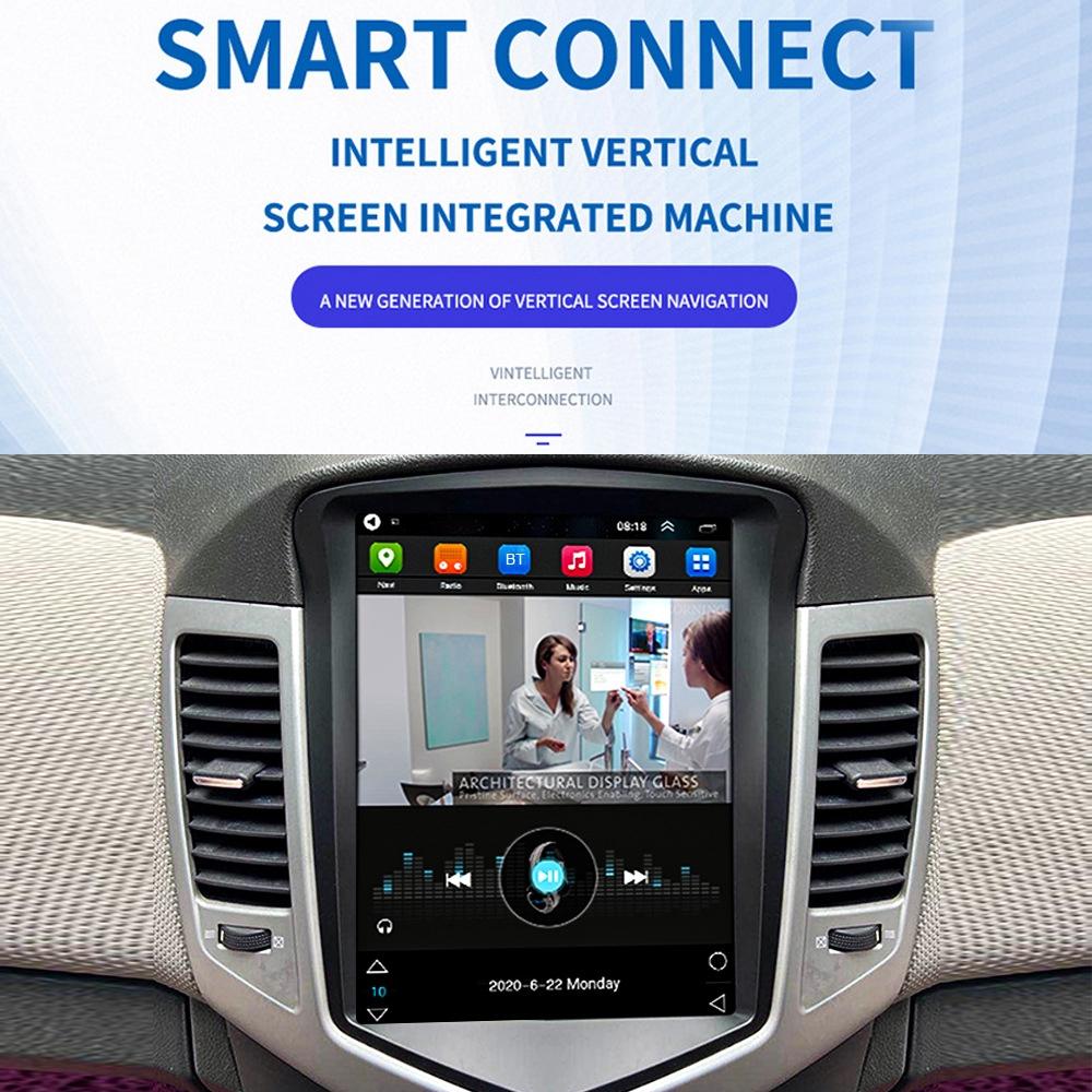 9.7 Inch Navigation System For Chevy Cruze + 12-Light Camera - 1 + 16G Standard + 12 Light Camera