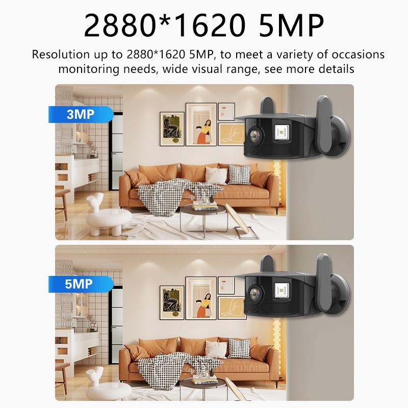 Smart Hd Wireless Ptz Camera - 5Mp Grey