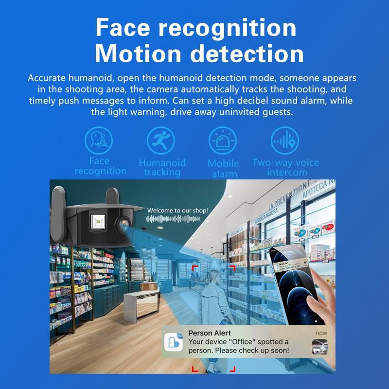 Smart Hd Wireless Ptz Camera - 5Mp Grey