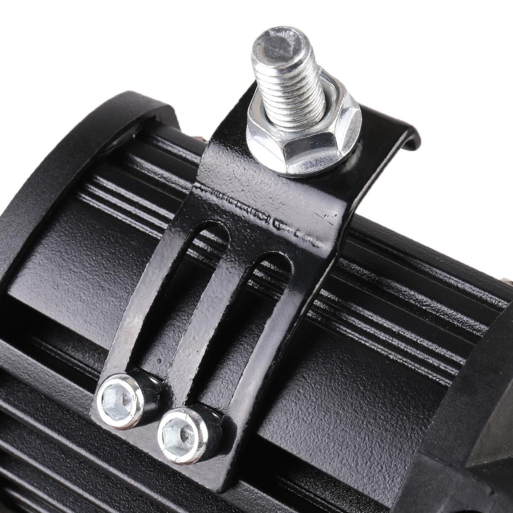 18W 6 Led White Light Floodlight Engineering Lamp / Waterproof Ip67 Suvs Light Dc 10 - 30V Black