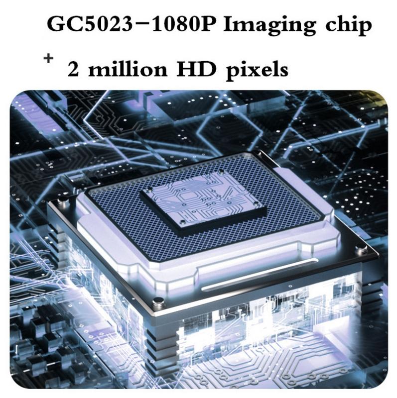 Small Wireless Security Camera With Night Vision - 1080P 5Ghz Remote - Matte Black