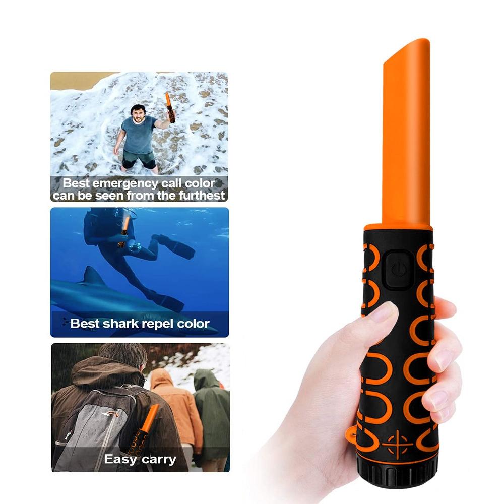 High Sensitivity Underwater Metal Detector - Ip68 Waterproof & Convenient - Yellow