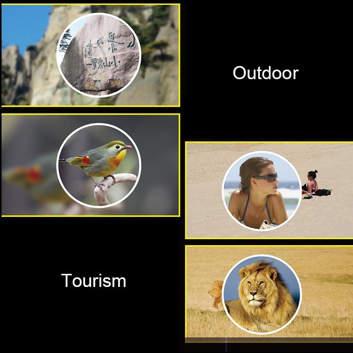 High Definition Night Vision Monocular Telescope - 40X60 12X Pocket Focusing - Black