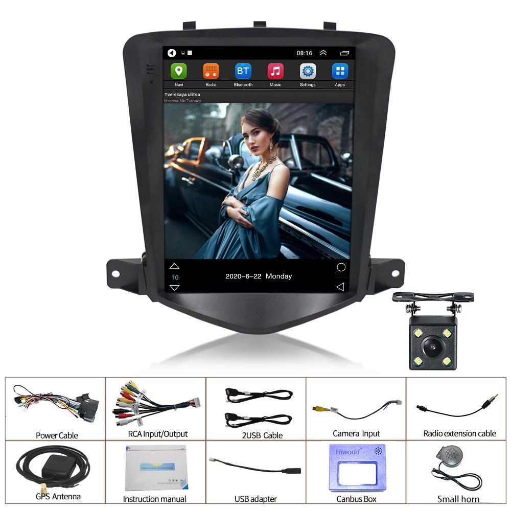 9.7 Inch Navigation System For Chevy Cruze - Standard + 4 Camera - 2 + 32G Standard + 4 Light Camera