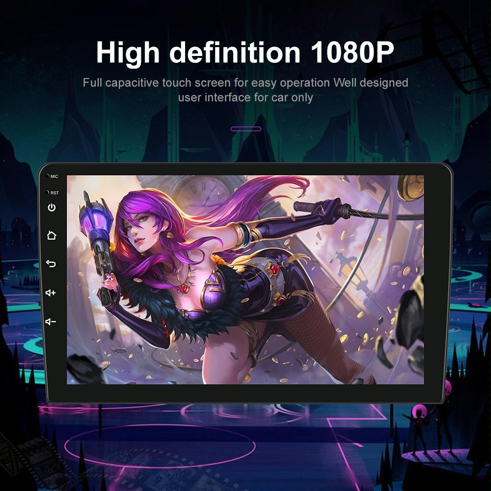 Universal Dual-Spindle Car Navigator With Central Control Screen - Standard + Ahd Camera