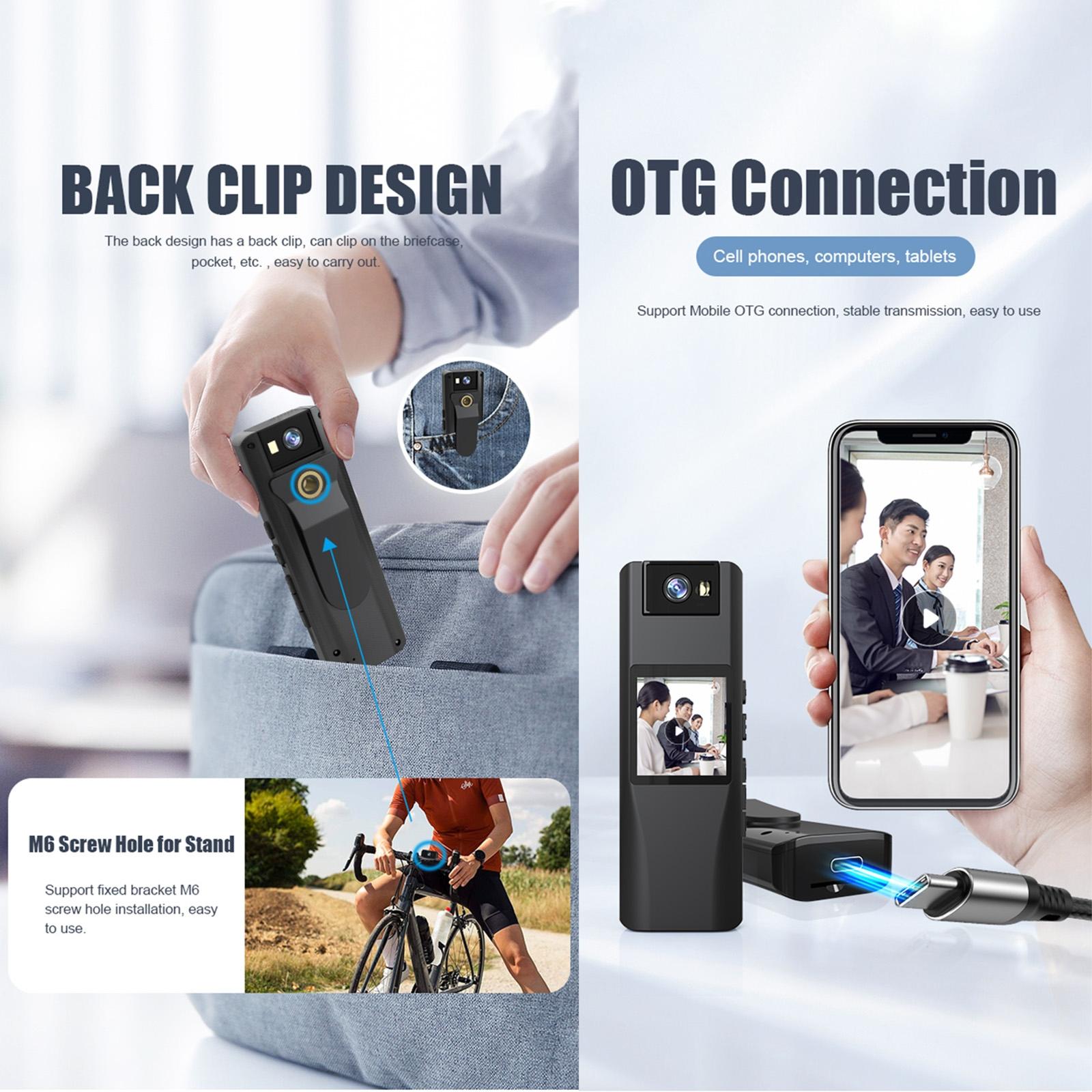 720P Wifi Conference Camera With 180 Degree Rotation - Black