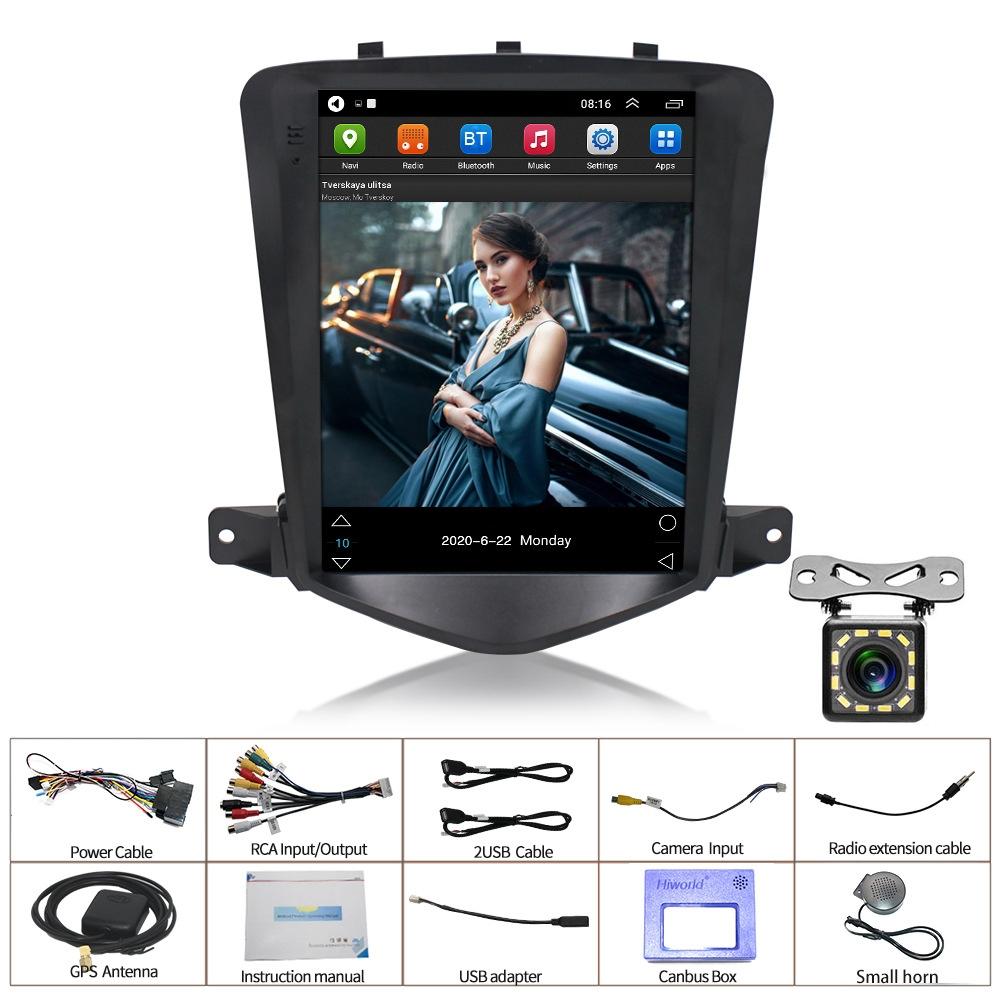 9.7 Inch Navigation System For Chevy Cruze + 12-Light Camera - 2 + 32G Standard + 12 Light Camera