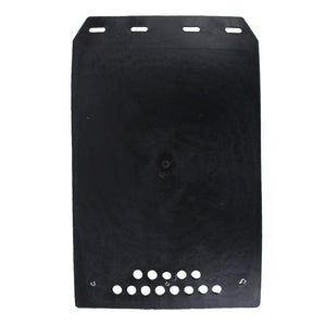 2 Pcs Premium Heavy Duty Molded Splash Mud Flaps Auto Front And Rear Fender Guard Small Size Random Pattern Delivery - Black