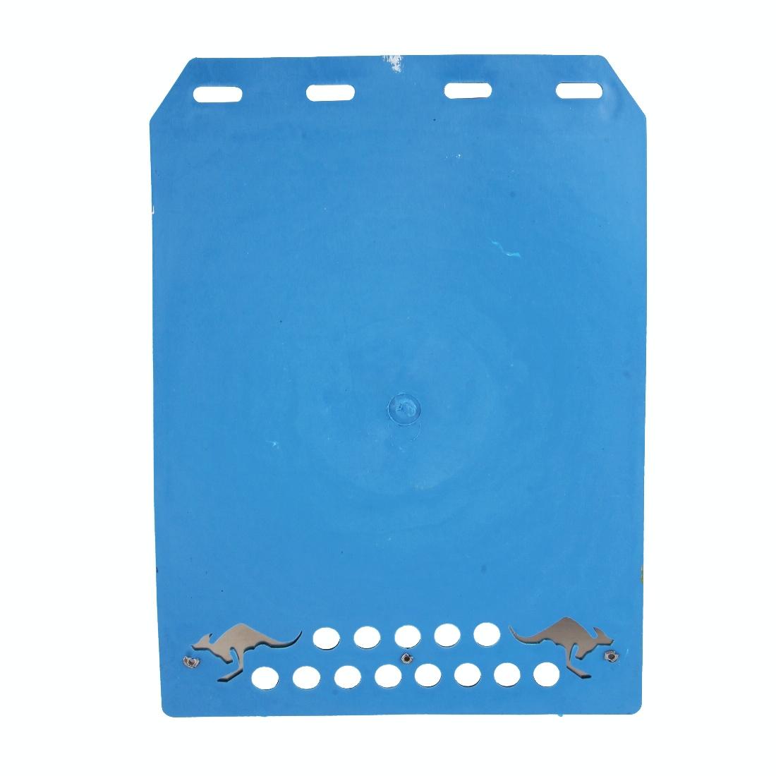 Premium Heavy Duty Molded Splash Front And Rear Mud Flaps Fender Guard Medium Size Random Pattern Delivery - Black