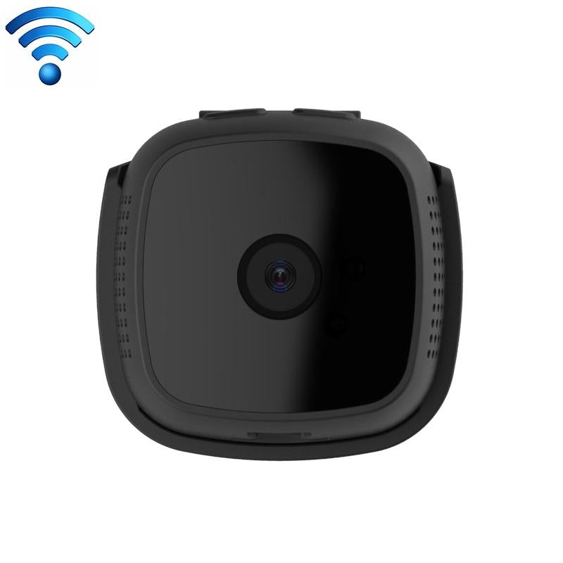720P Wireless Wearable Surveillance Camera With Infrared Vision & Motion Detection - Black