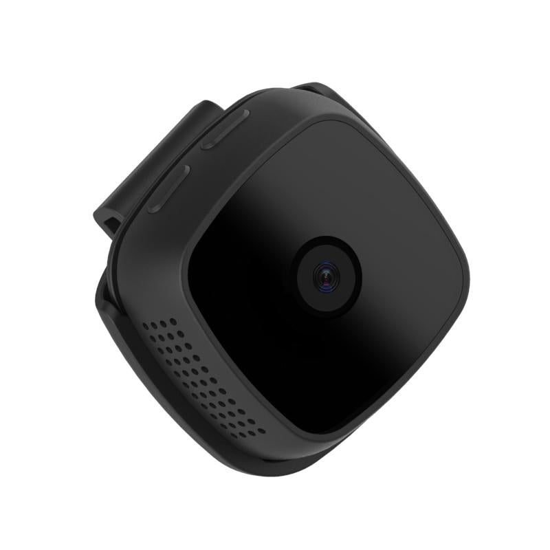 720P Wireless Wearable Surveillance Camera With Infrared Vision & Motion Detection - Black