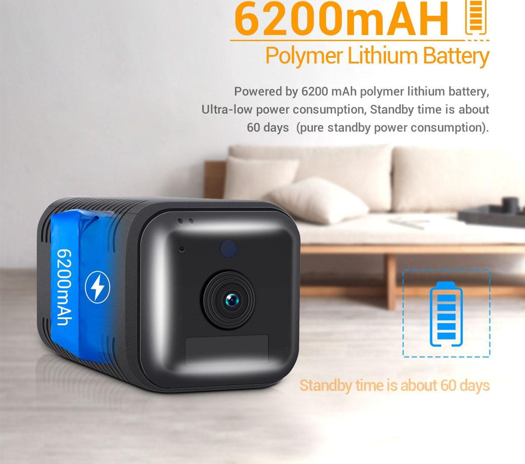 1080P Full Hd Wifi Camera With Night Vision And Two-Way Audio