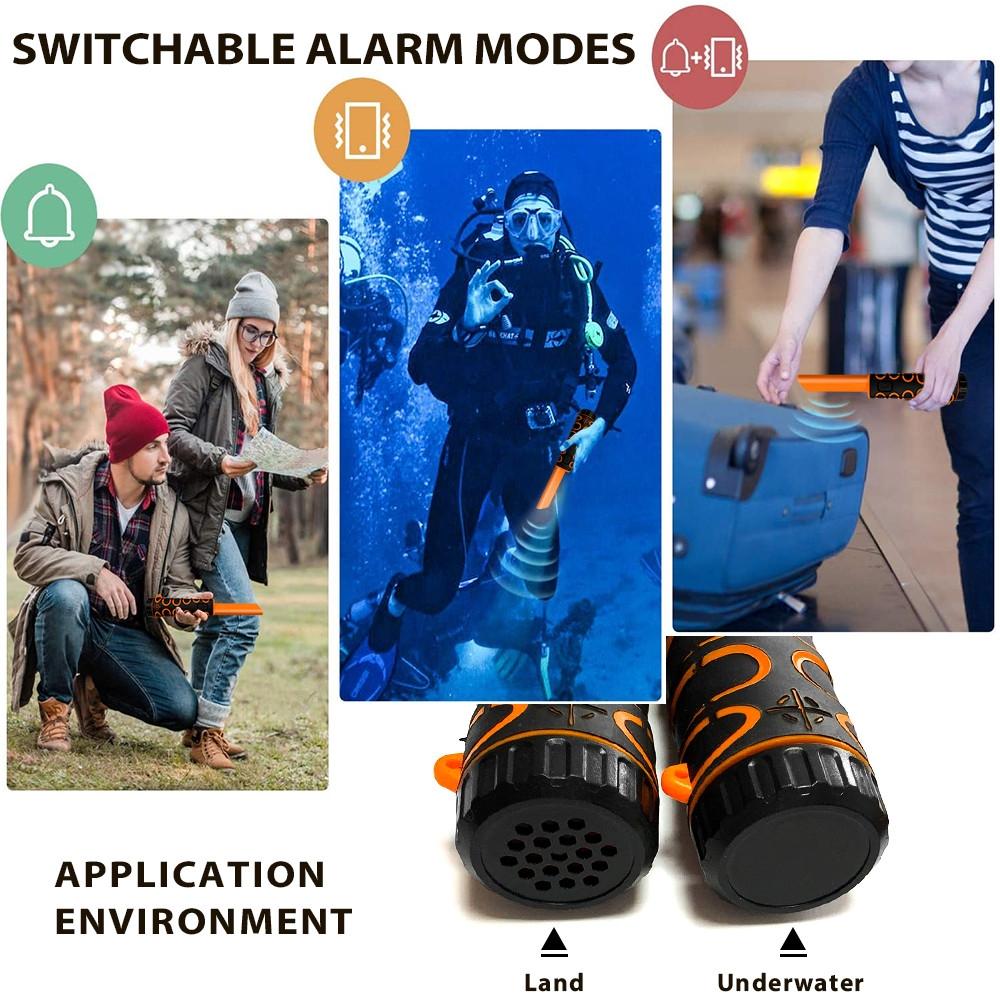 High Sensitivity Underwater Metal Detector - Ip68 Waterproof & Convenient - Green