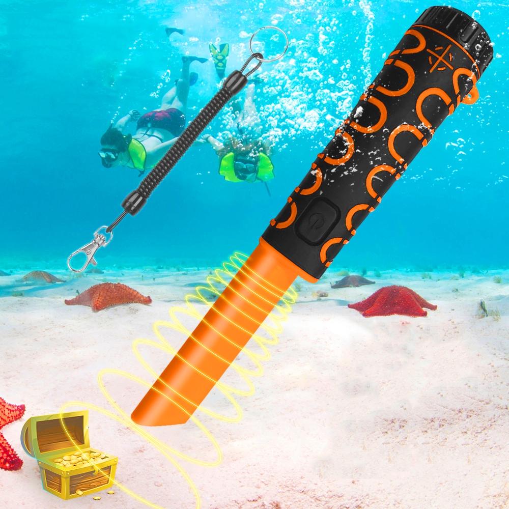High Sensitivity Underwater Metal Detector - Ip68 Waterproof & Convenient - Green