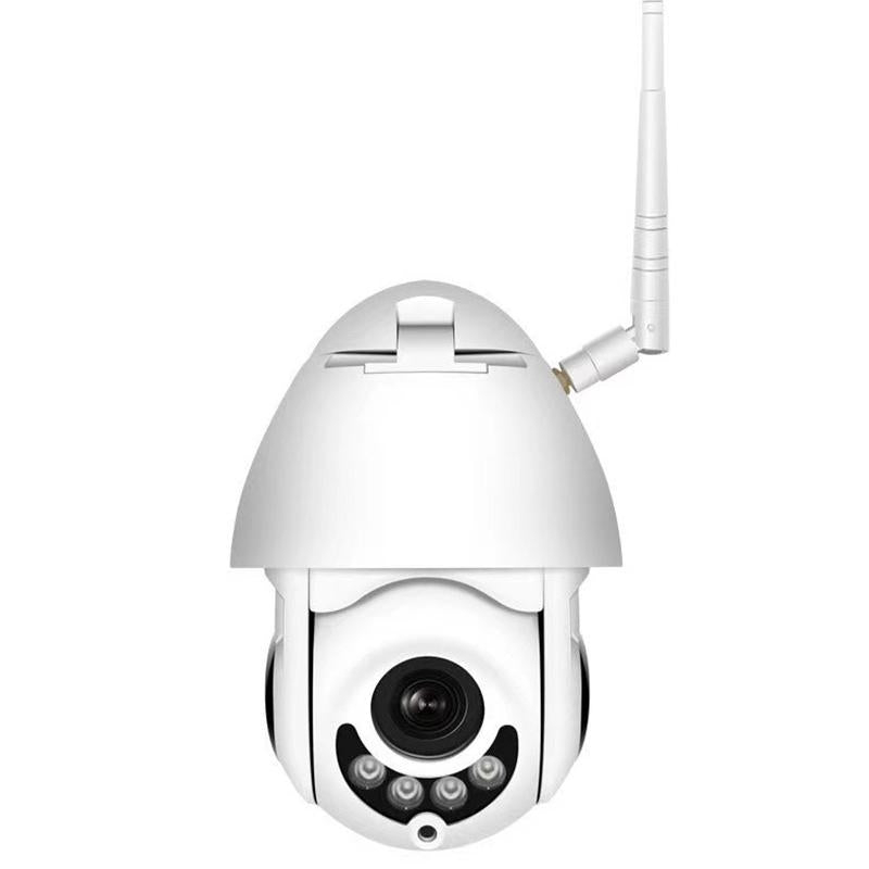 Smart Dome Camera With 355 Degree Rotation Infrared And Two-Way Voice Intercom