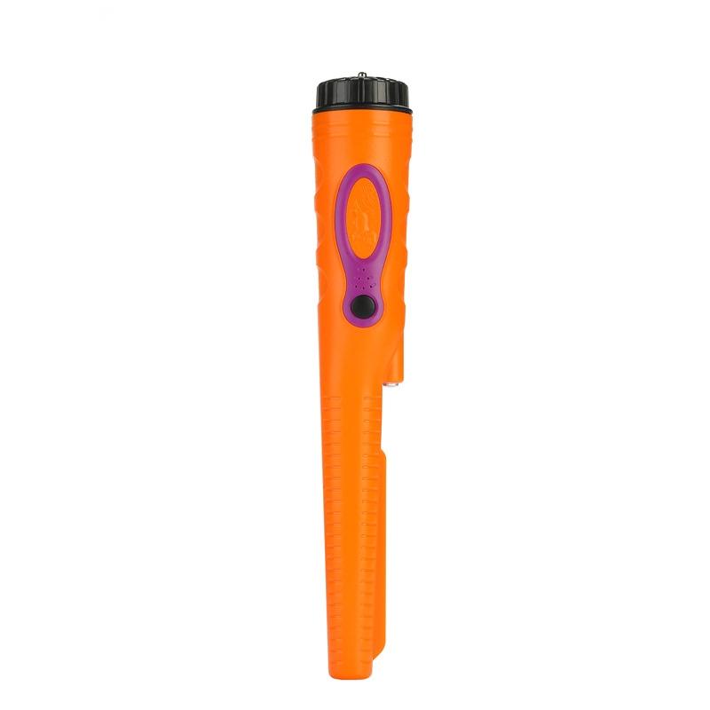 Outdoor Handheld Metal Detector for Treasure Hunting - Orange Green