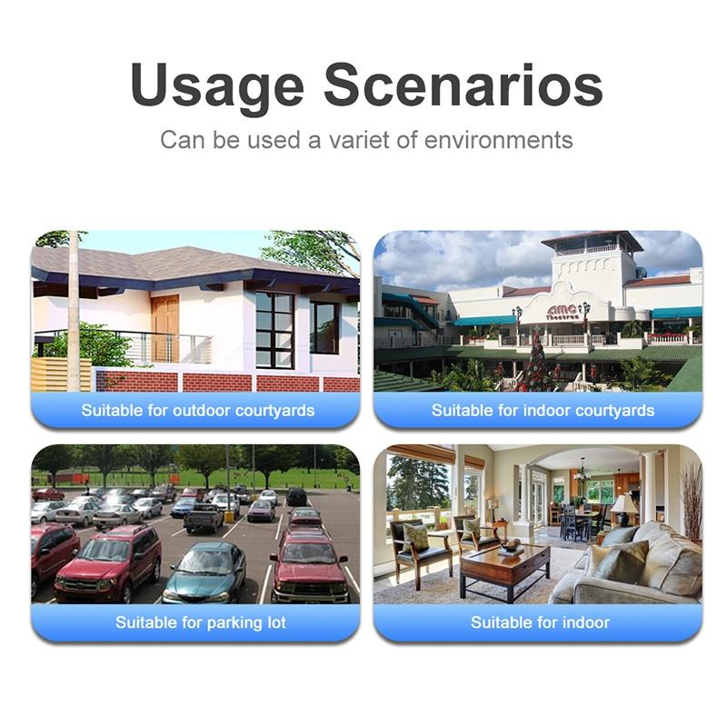 Outdoor Dual Lens Wifi Camera - Waterproof 2Mp