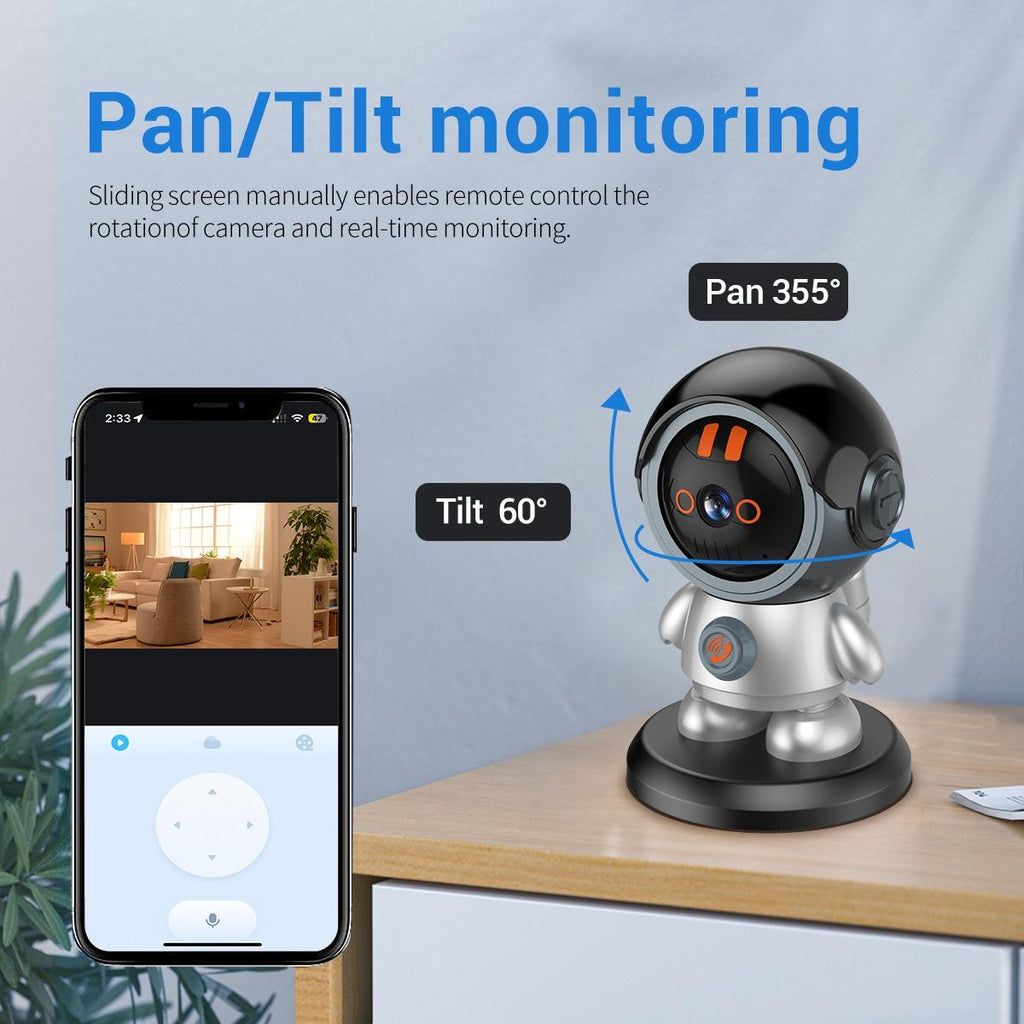 3Mp Humanoid Detection Wifi Ip Camera - One Click Call
