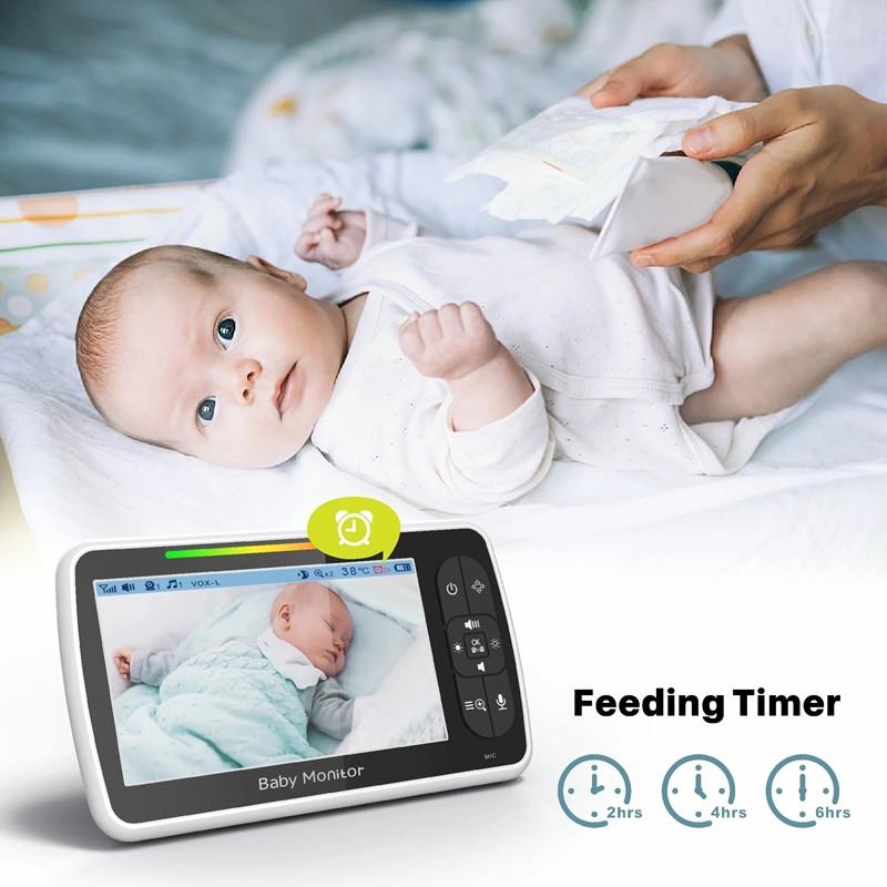 Wireless Baby Camera With Night Vision And Temperature Monitoring