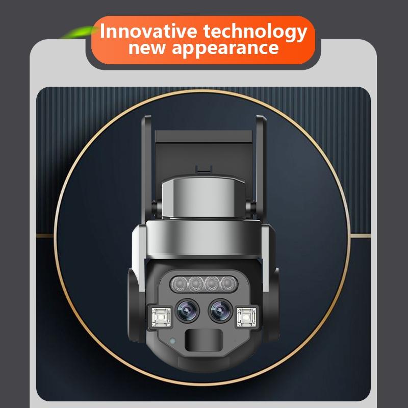 10X Binocular Zoom Dual Light Source Wifi Camera - Ip67 Waterproof For Outdoor Use