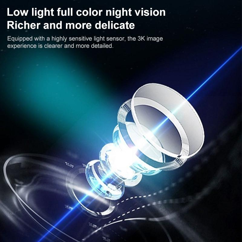 Smart Dual Camera With Wifi Two-Way Voice Intercom & Humanoid Detection - 4Mp