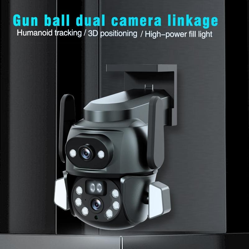 Waterproof Wifi Camera With Dual Light Source And 4Mp Zoom