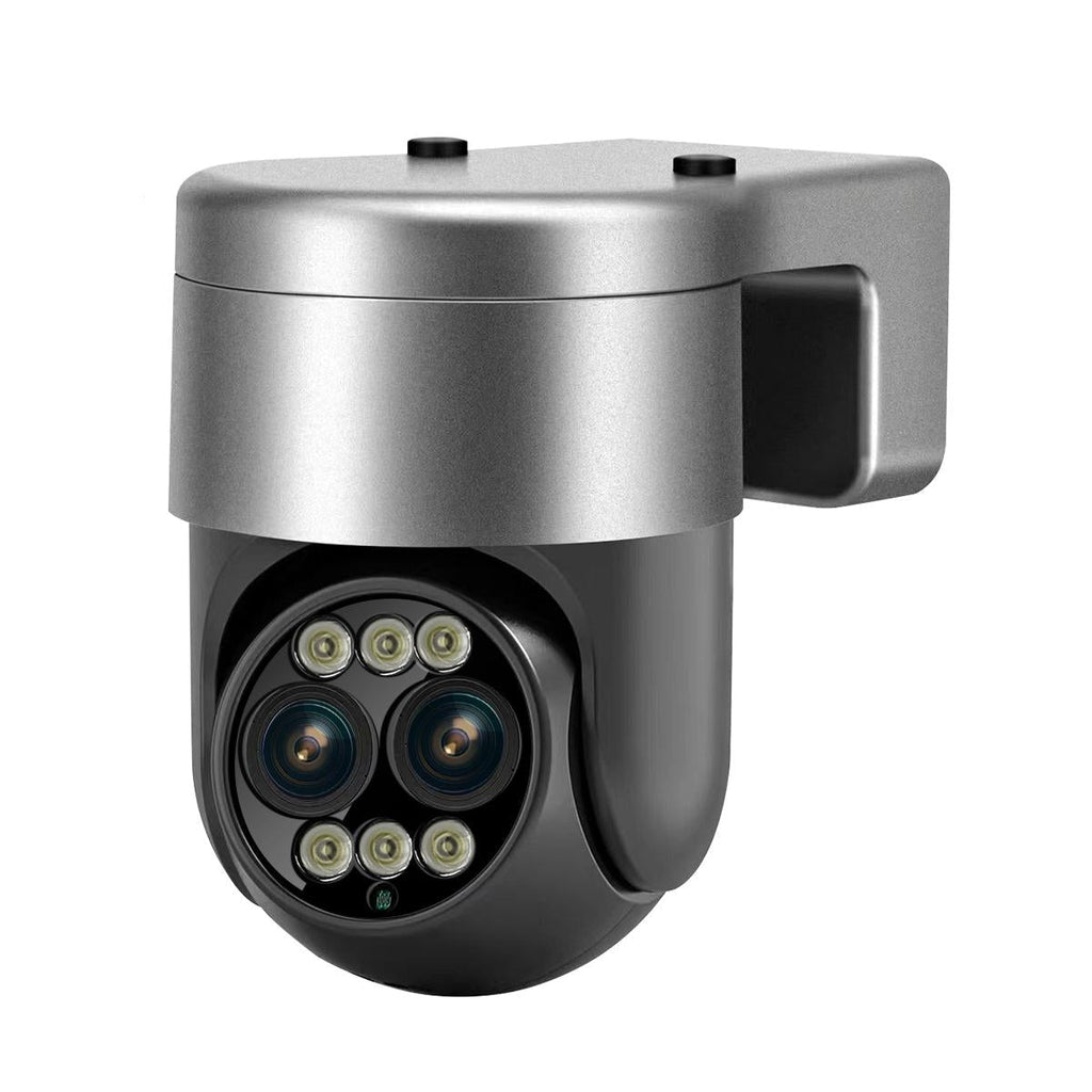 8X Dual Lens Wifi Camera With Dual Light Source And Two-Way Voice & Motion Detection