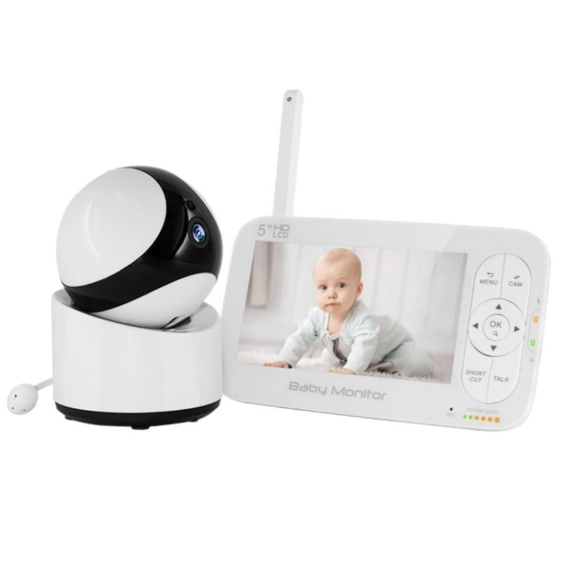 5 Wireless Video Baby Monitor With 5 Screen And Built-In Camera