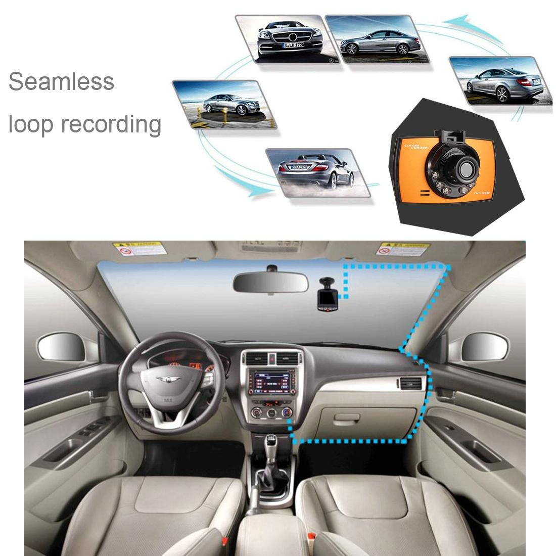 2.4 Lcd Car Dvr Recorder with 720p Vga Display